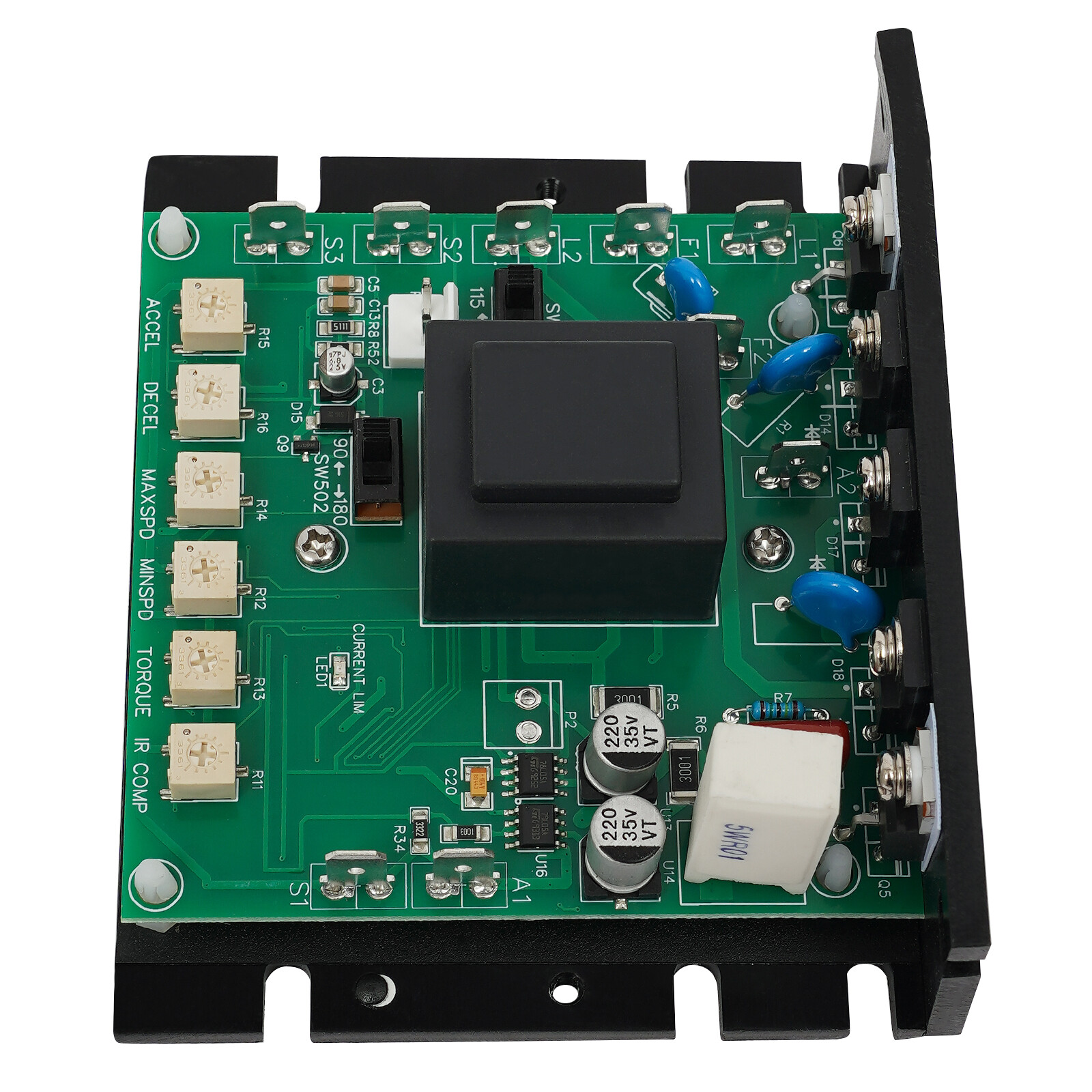 Motor Speed Controller, Speed Controller for Minarik MM23001C DC Motor 115-230VA