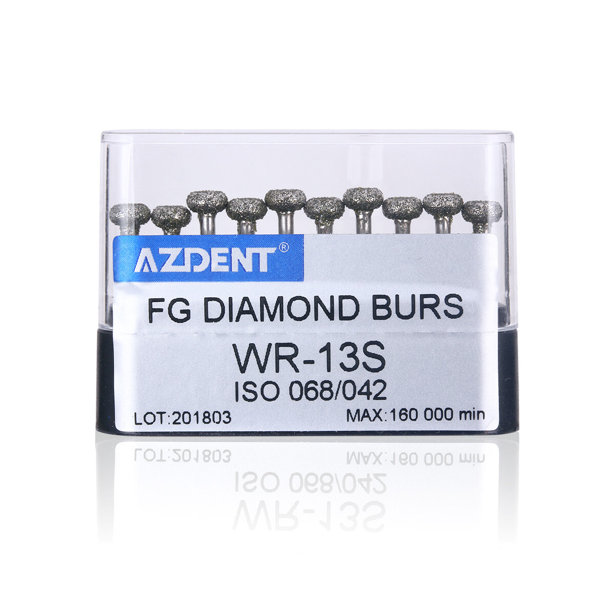AZDENT Dental Diamond Burs FG Drills for High Speed Handpiece 20 Models USA