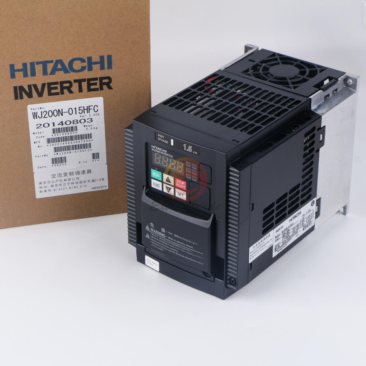 1PC NEW HITACHI INVERTER WJ200N-015HFC 1.5KW