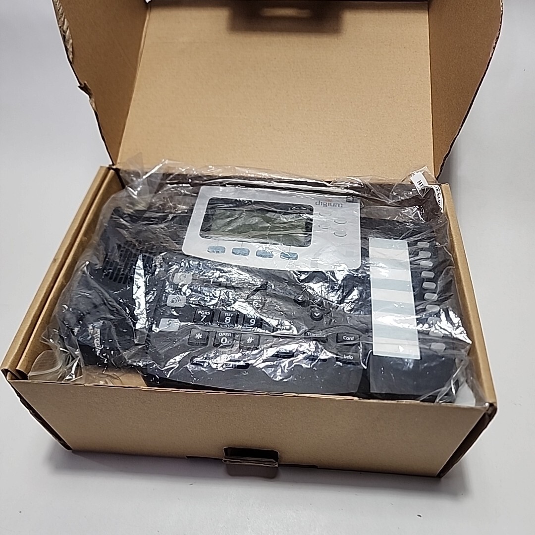 New Digium D50 Asterisk Company IP Phone Line System Network Office Switchvox