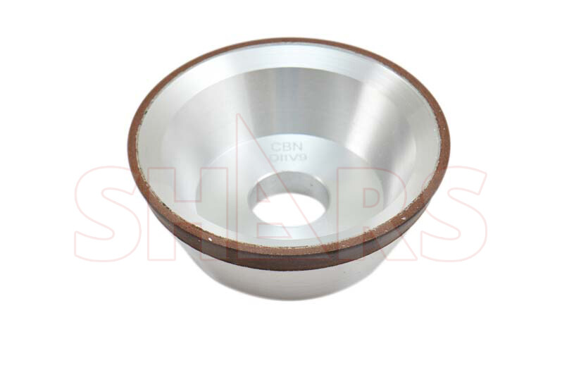 5 X 1-3/4 X 1-1/4″ 11V9 CBN CUP WHEEL 150 GRIT MAX RPM 4500 Save $144.15 P|