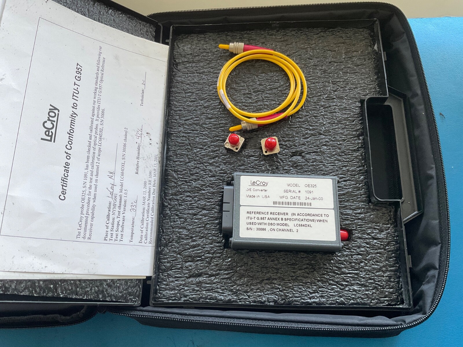 LeCroy OE 325 O/E Converter Adapter DC-1.5GHz w/AC Coupler
