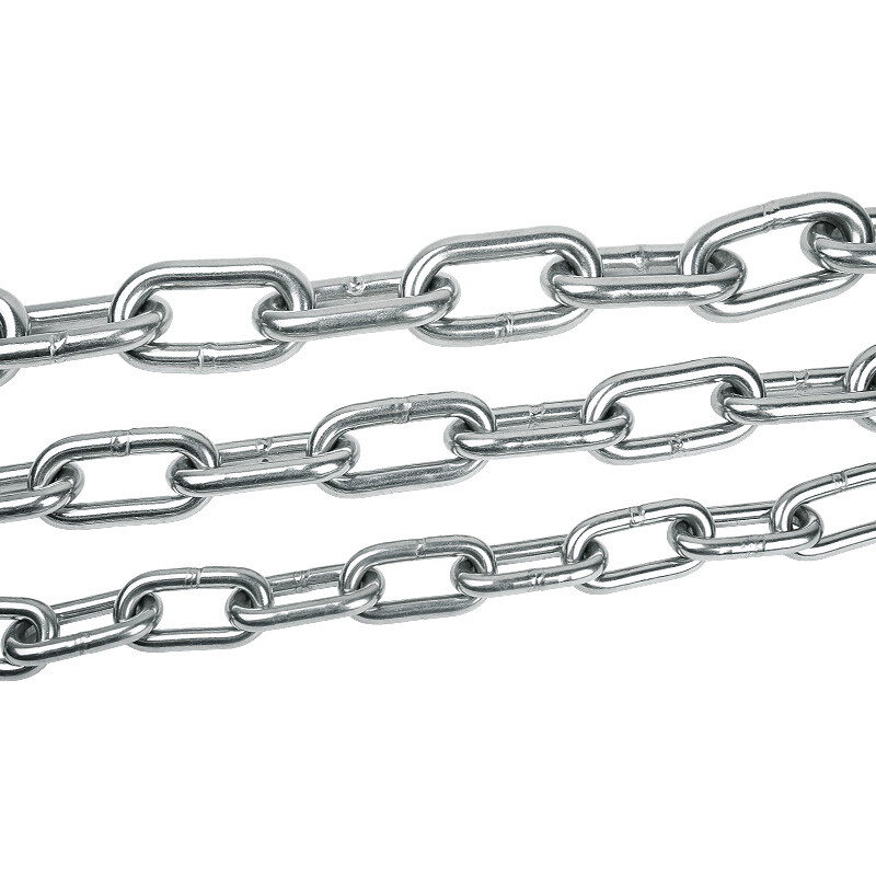 Short / Long Link Chain 304 Stainless Steel 1.2mm 1.5mm 2mm 3mm 4mm 5mm 6mm-12mm
