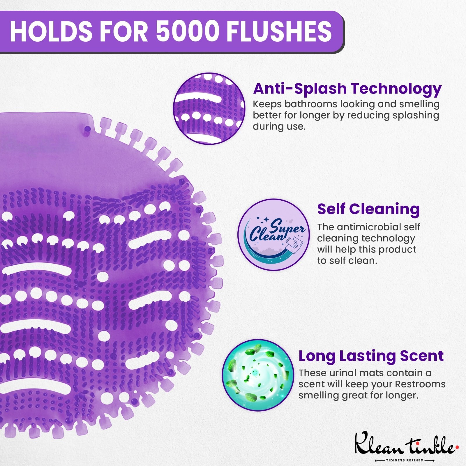 Mens Bathroom Urinal Screens Deodorizing Toilet Scented Freshener Filters 3 – 50