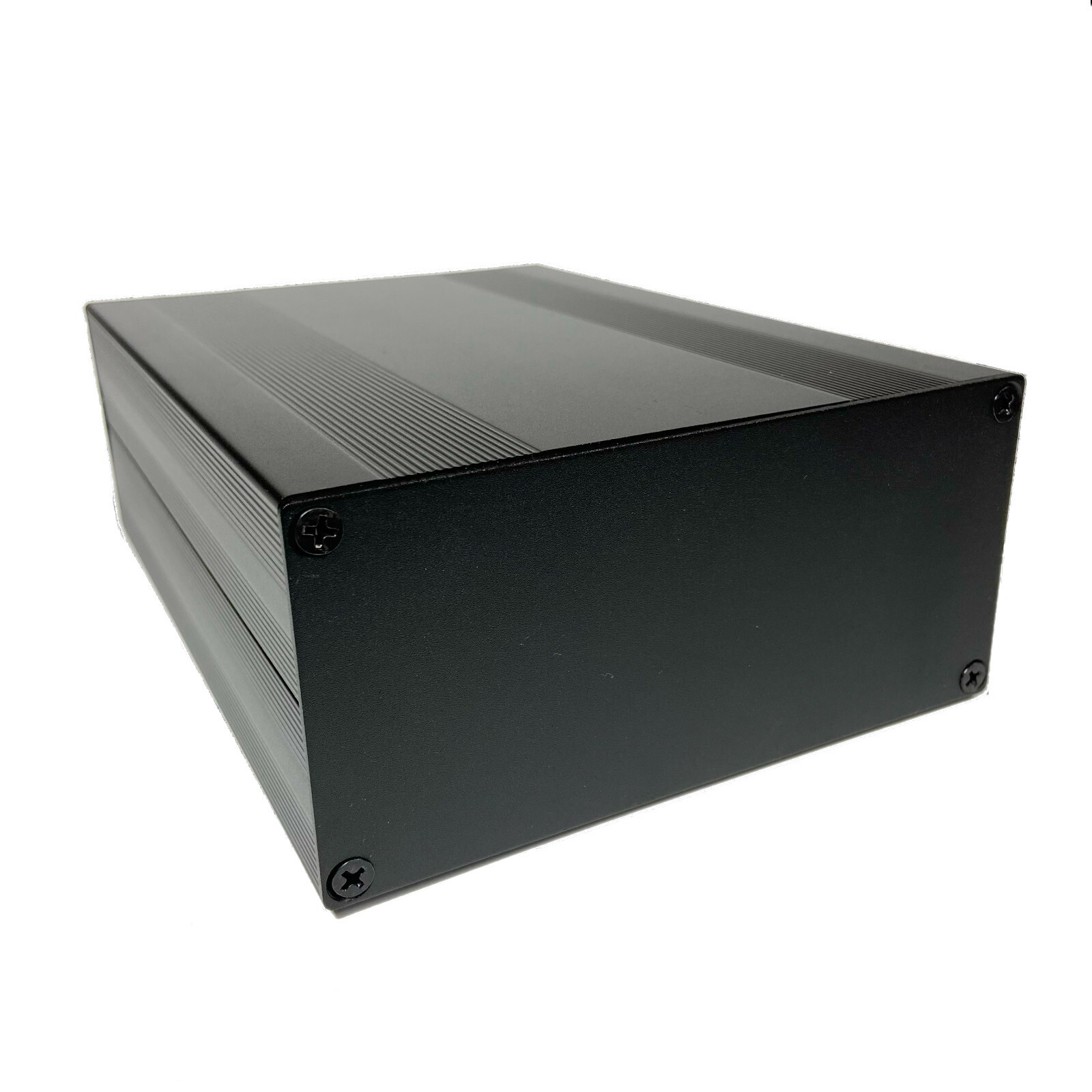 Aluminum Project Box Enclosure Case 8″ x 5.7″ x 2.7″ 203x144x68mm Silver/Black