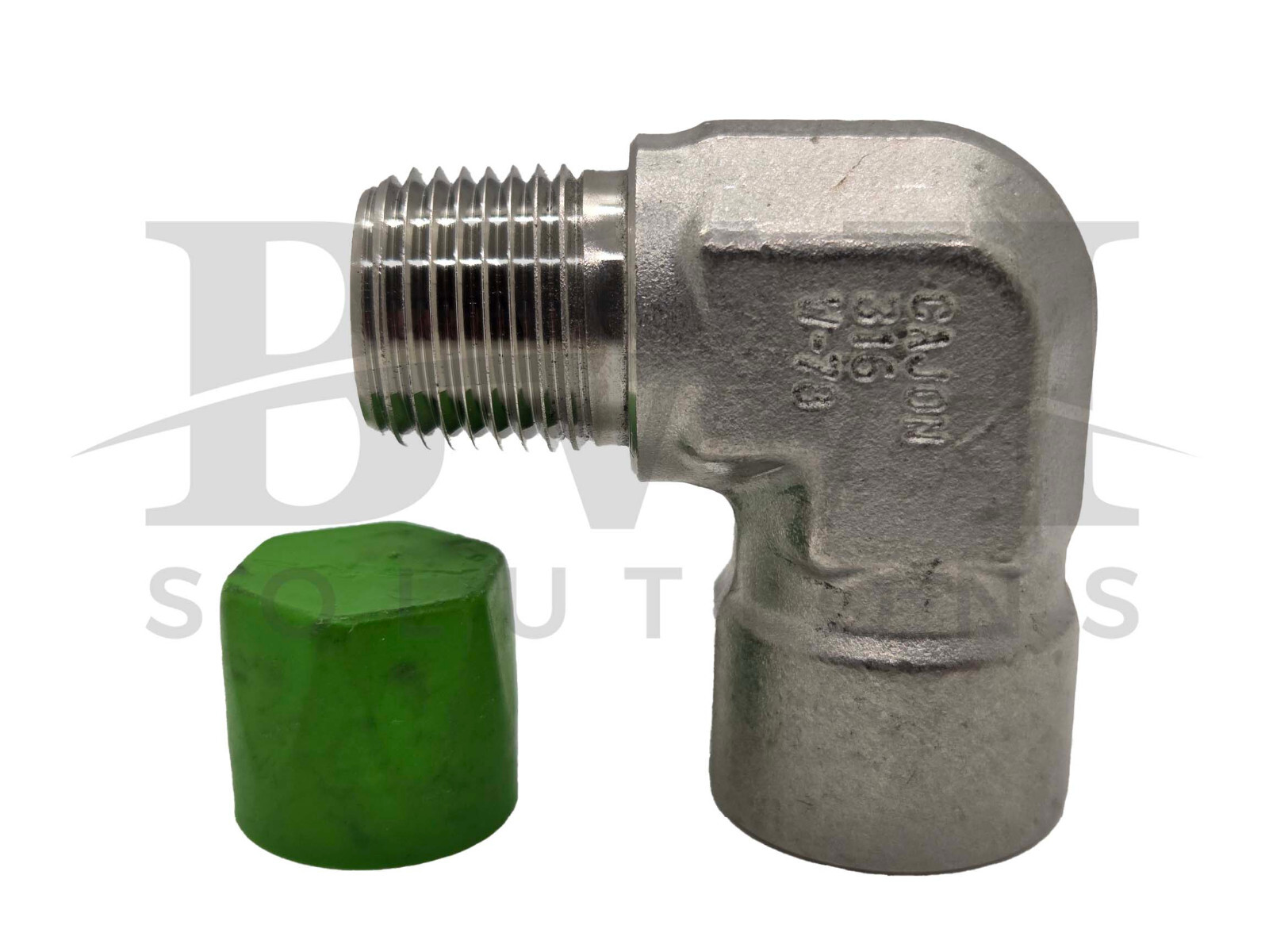 NEW Swagelok SS-8-SE SS Street Elbow, 1/2 in. Female NPT x 1/2 in. MNPT SS8SE