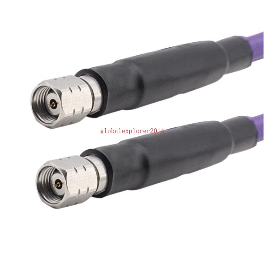 50GHz 2.4mm M/F VNA Test Port Cable Assembly Armored Precision Test Cable 0.5-2m