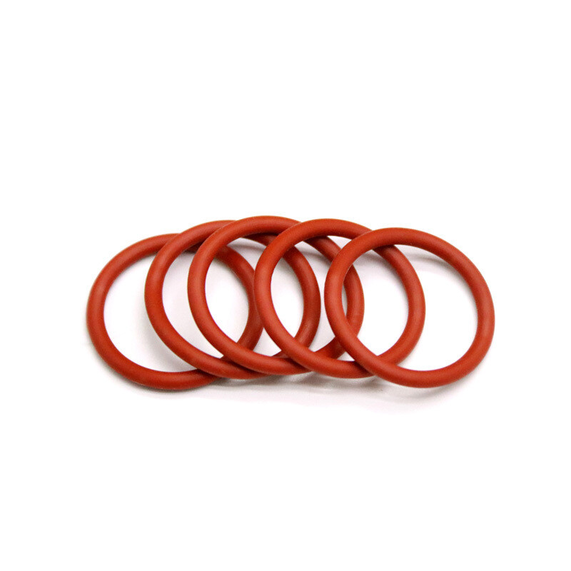 CS 3/3.5/4/5mm Silicone Rubber O-Ring Red Food Grade Sealing Gasket 10-150mm ID
