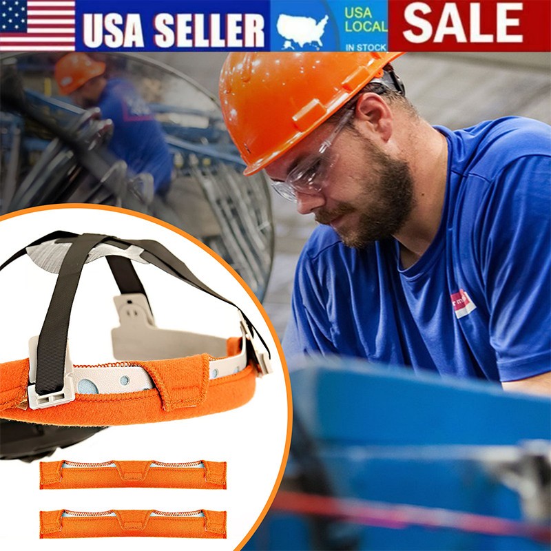 2-40pcs Safety Helmet Sweatband Cotton Hard Hat Liner Accessories Washable