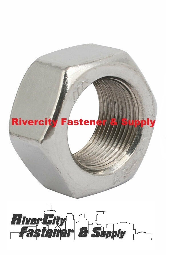 M8-1.0 Stainless Steel Hex Nuts 8mm x 1.0 Fine Thread Nut M8 x 1.0 Nuts