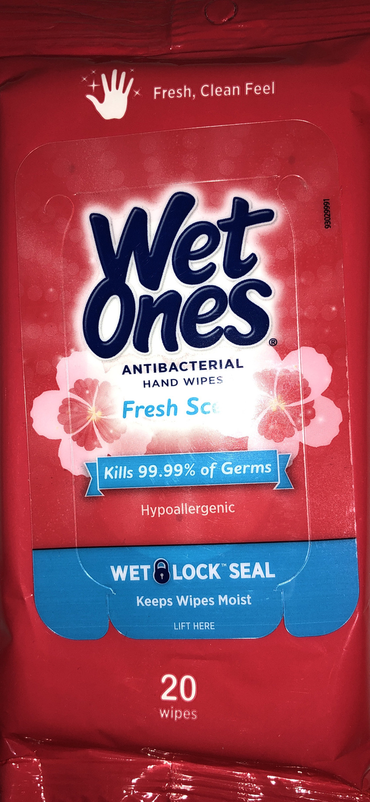 Wet Ones Hand Wipes 20 pcs pk New Ship24HRS