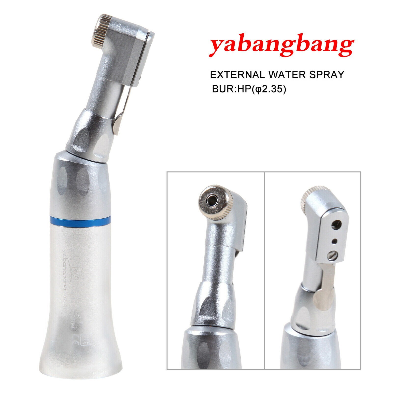 3x Dental NSK Style Slow Speed Air Motor straight contra angle Handpiece 4H EP4