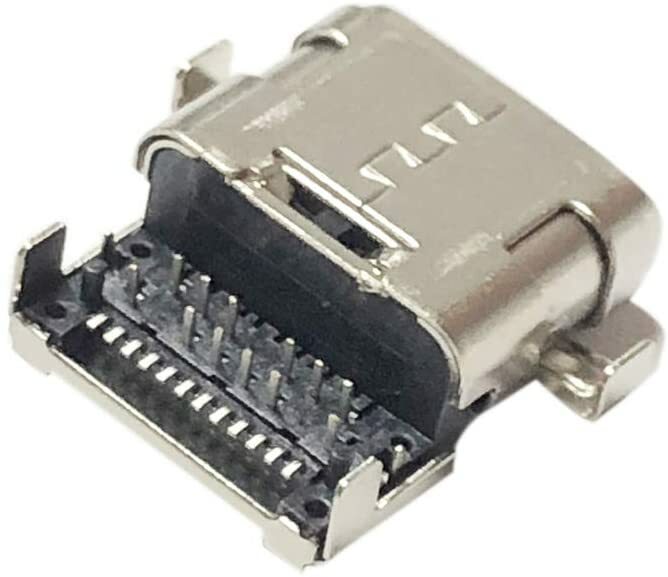 1X for Chromebook Flip C433T Type-C USB Charging Port DC Jack Connector Parts