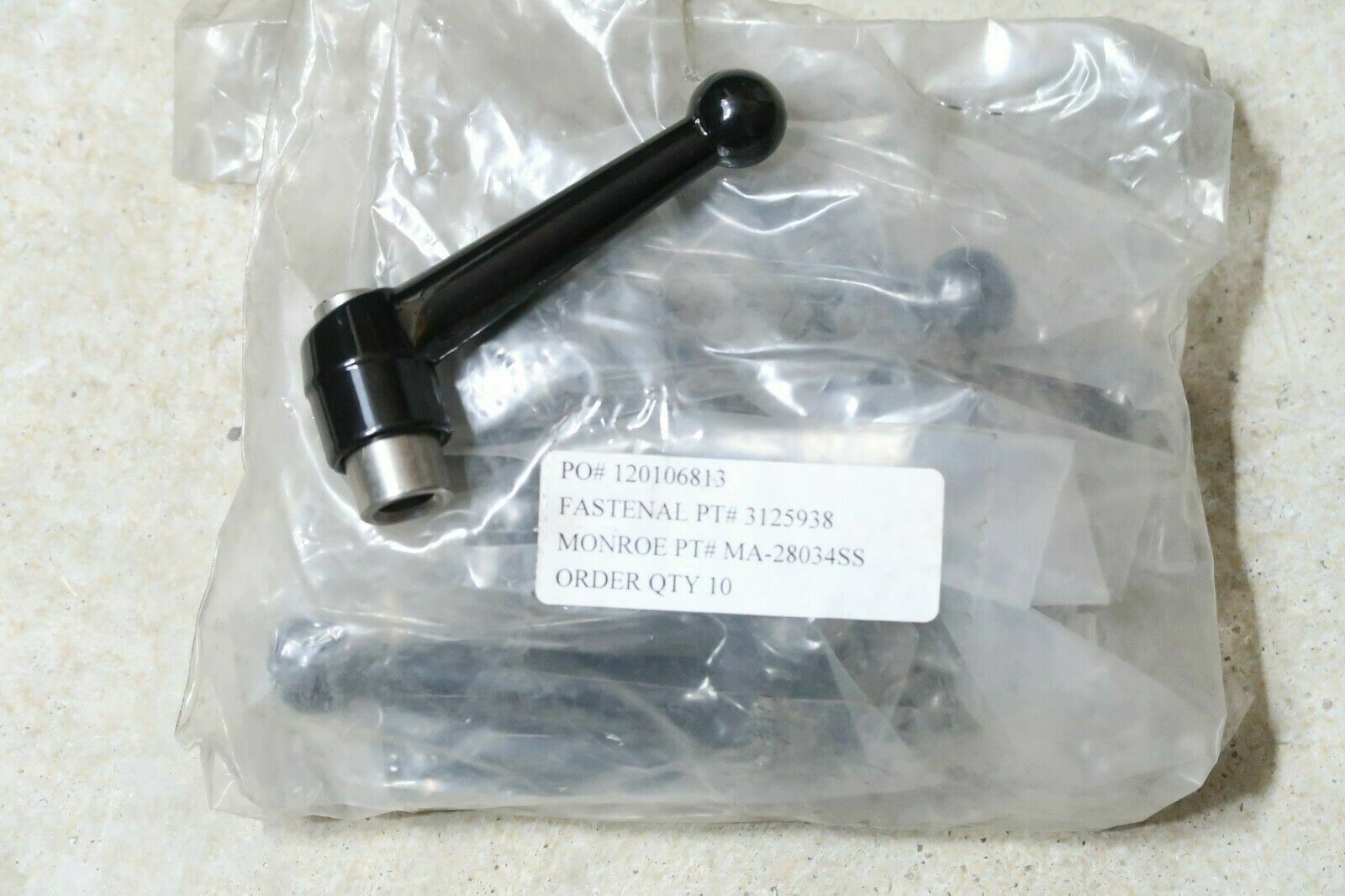 1 pcs MONROE ENGINEERING Handle MA-28034SS Insert Reamed 0.375 in x 0.55 in