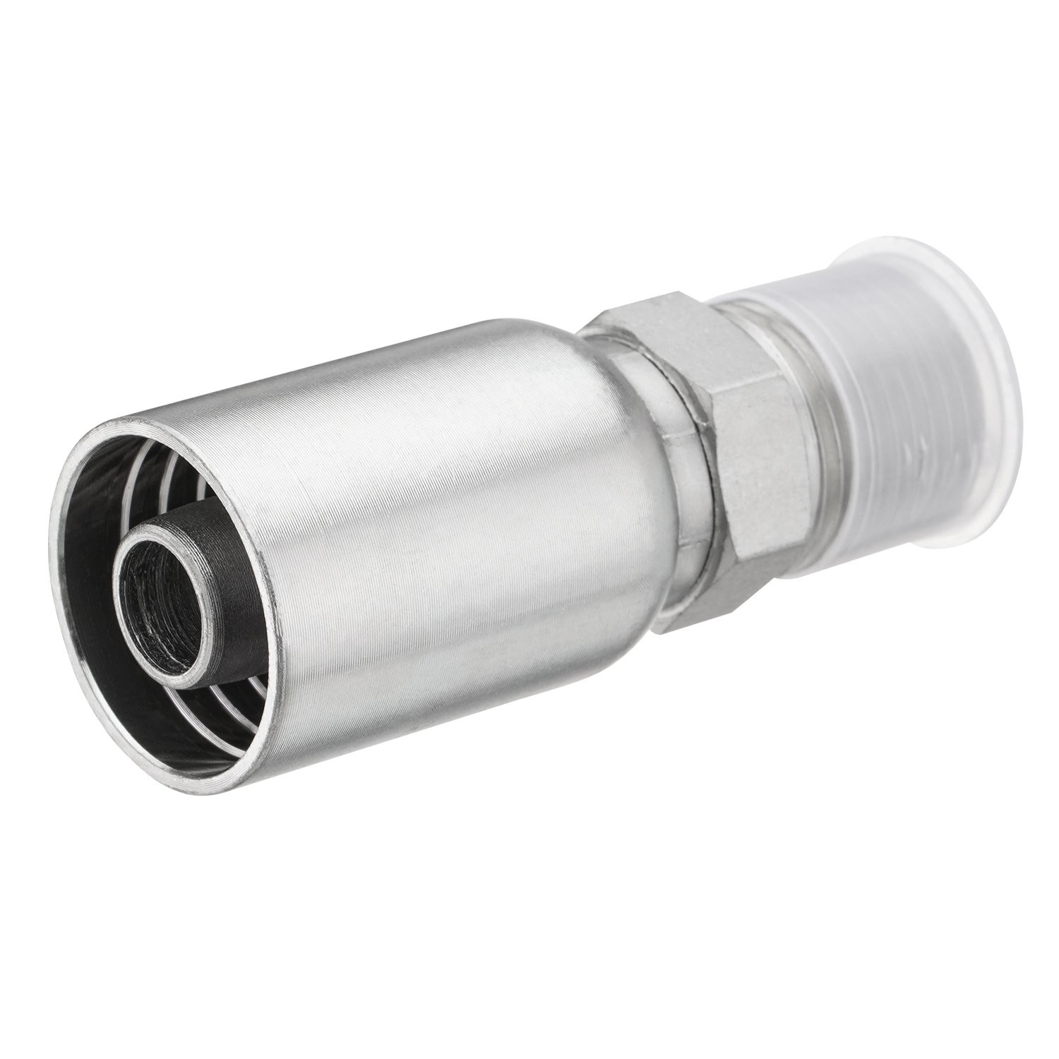 12 Pack 1/2″ NPTF Hydraulic Hose End Fittings, 1/2″ I.D. Hose x 1/2″ NPTF Male