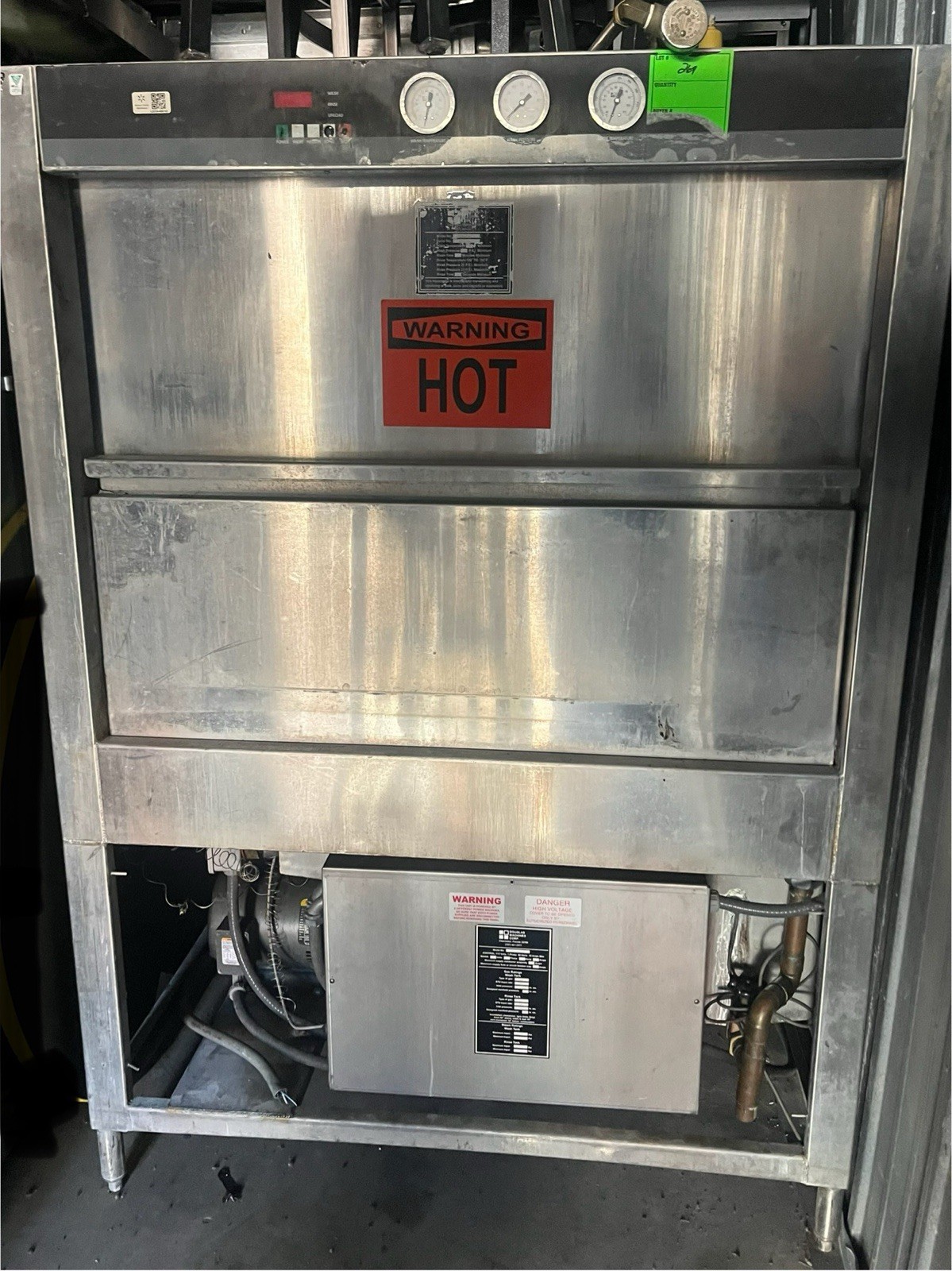 Douglas Machines Corp SD-20-IREL Pot and Pan Front Load Washer 480V 3P