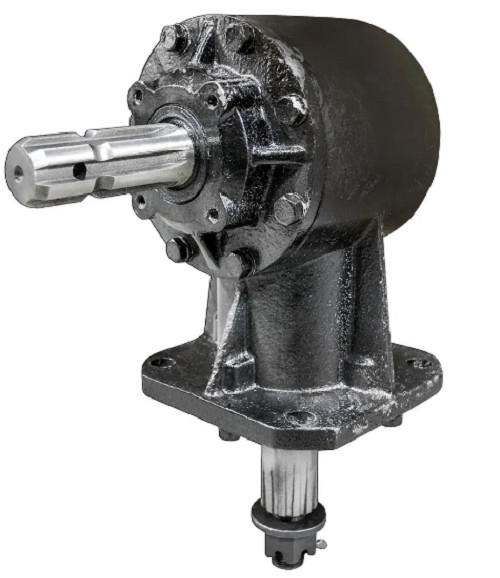 BUSH HOG GEARBOX, 6 SPLINE INPUT-45HP FITS 4′,5’&6′ MOWERS 12 SPLINE MANY BRANDS