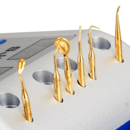 SJK Dental Lab Electric Wax Knife Waxer 2 Carving Pen Pencil Carver With 6 Tips