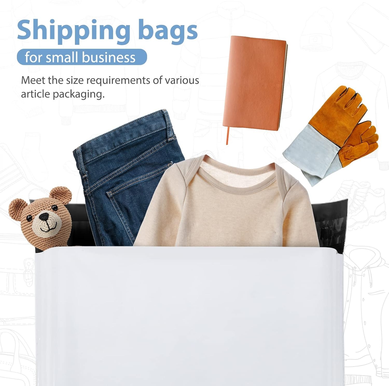 Self Sealing Poly Mailers – Waterproof & Lightweight Shipping Bags for Ecommerce