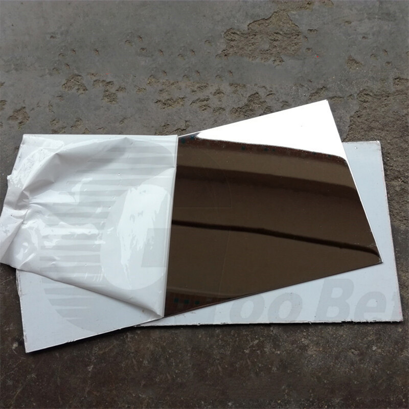 Stainless Steel Sheets Plate 8K Mirror Polished Bright Polish 1mm 1.5mm 2mm 3mm