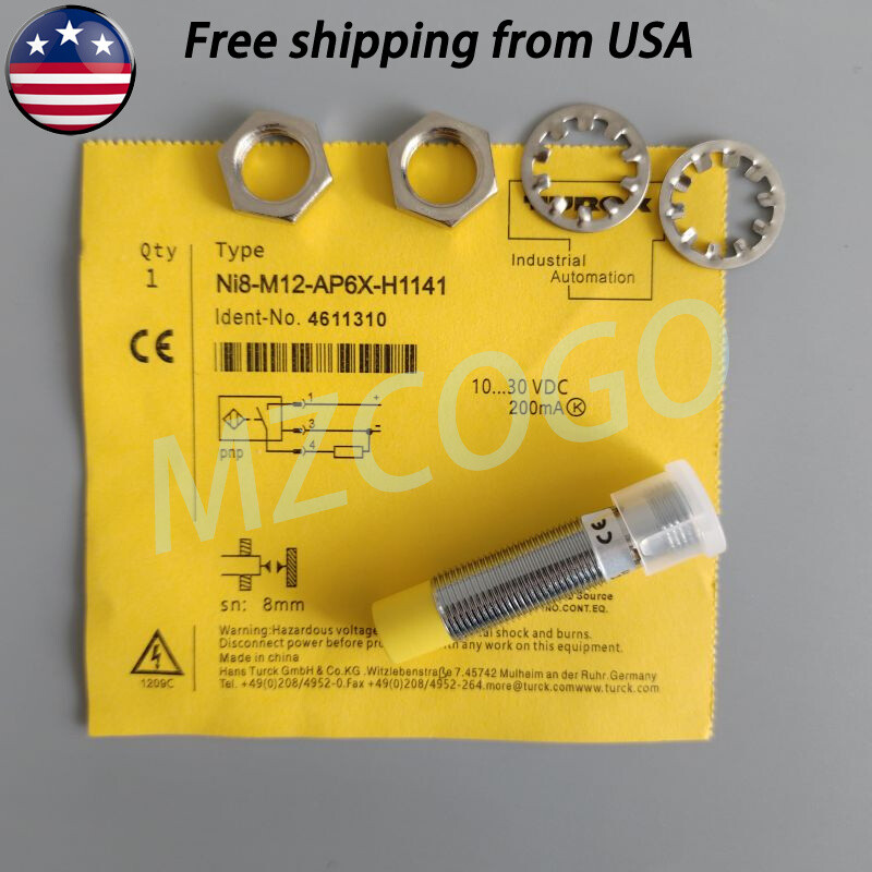 Brand New For TURCK Ni8-M12-AP6X-H1141 Proximity Switch sensor Shipped from USA
