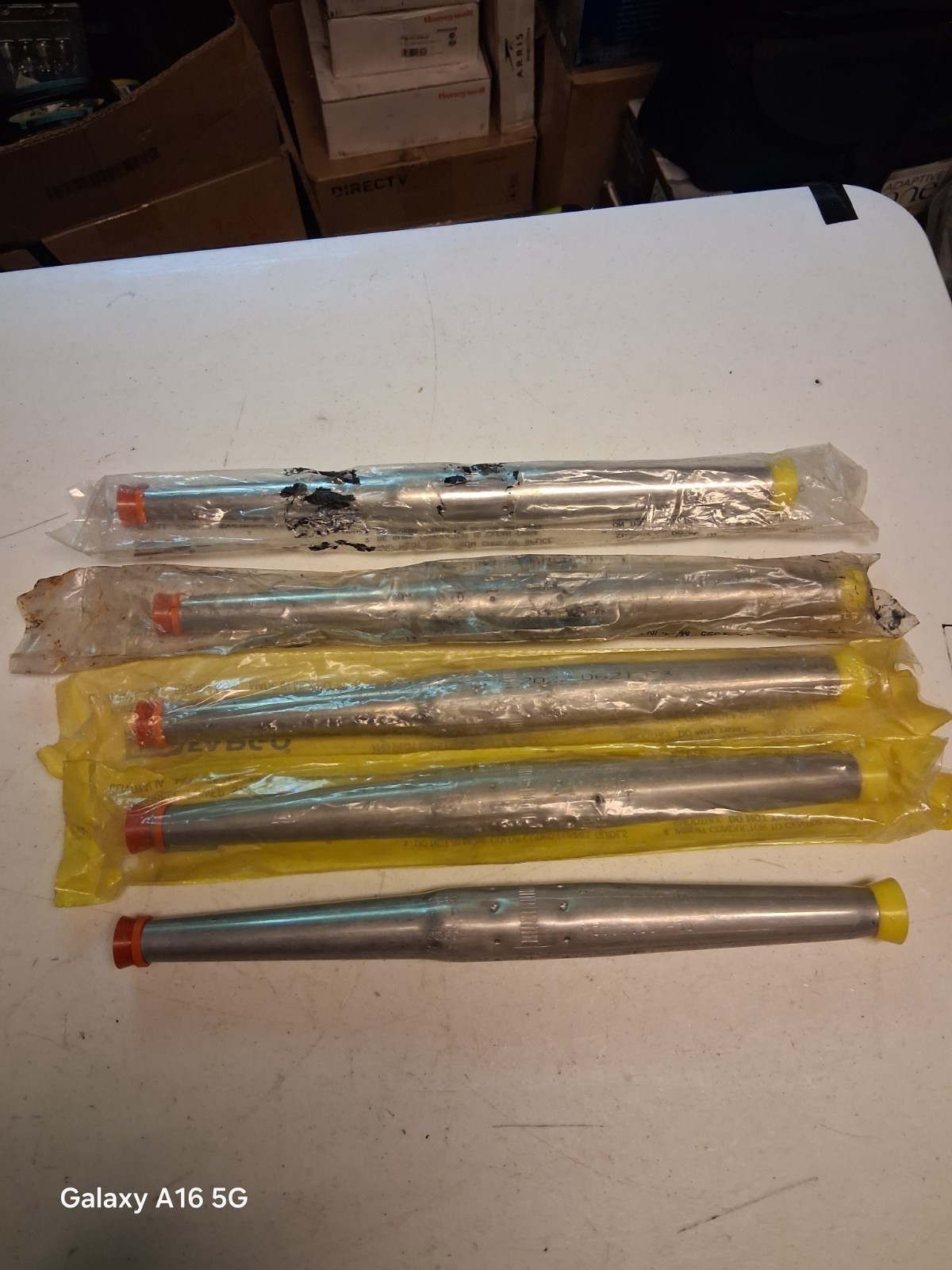 5Pk 12in. Hubbell Fargo GL-406A4042A Automatic Reduction Splice 1/0 to #4 #2 NOS