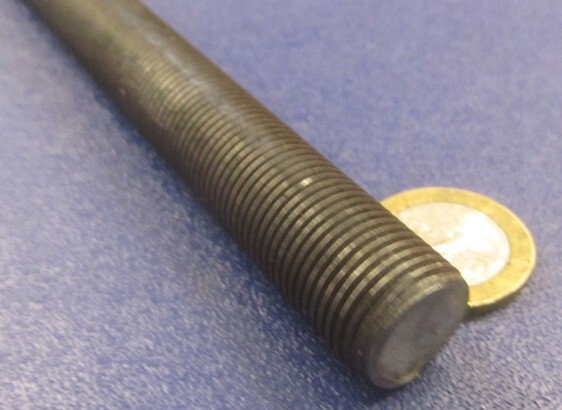 Threaded Steel Rods, Plain Finish, RH, 5/8″-18 x 2 Foot Length