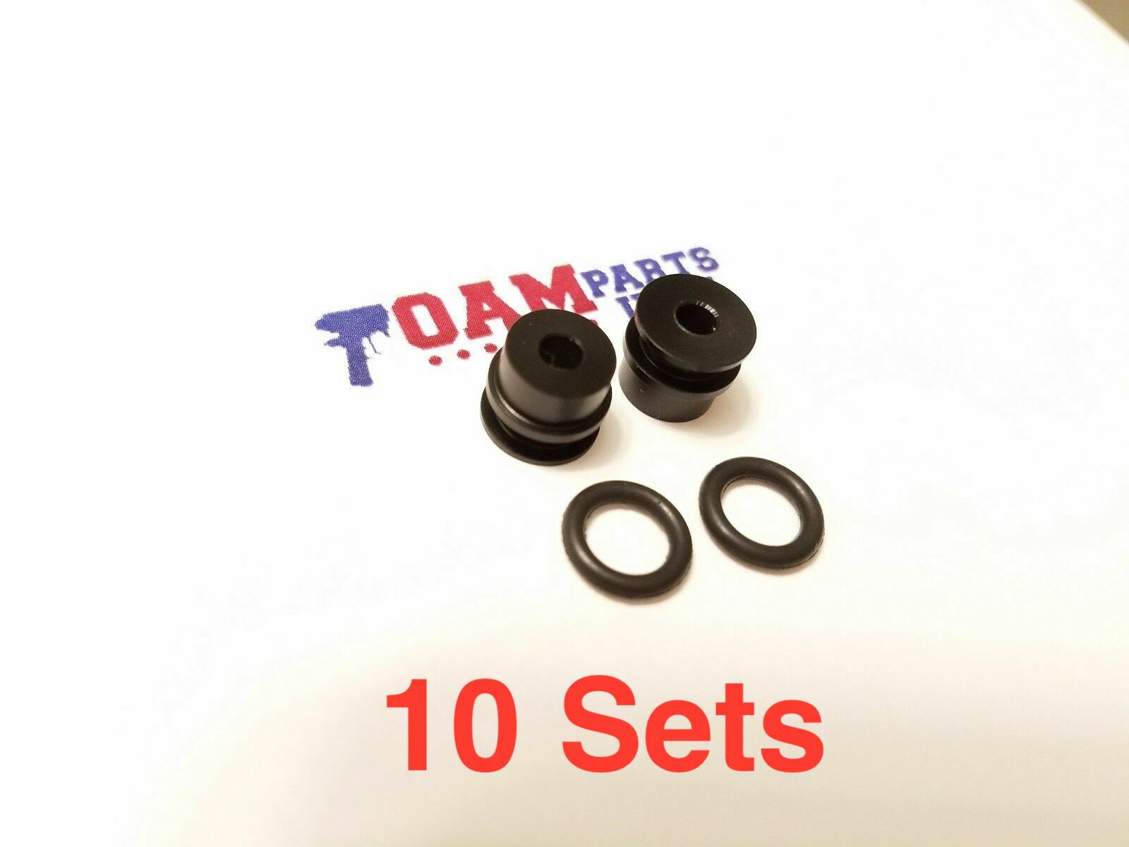 10 Sets Delrin Side Seal Graco Fusion AP 249990 aftermarket Poly Polycarb 246348