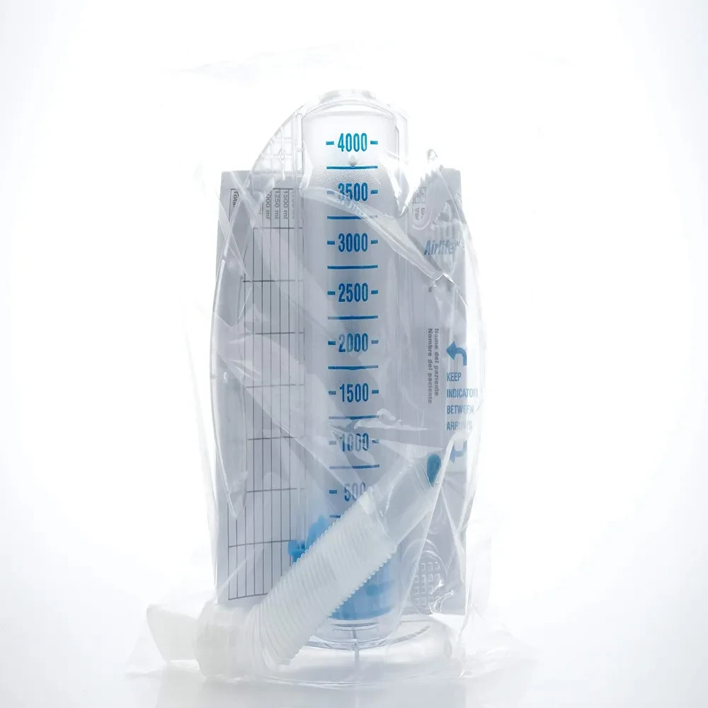 AirLife Volumetric Incentive Spirometer w/One-Way Valve 4000 mL