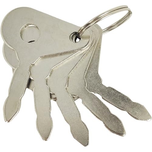 Fit Various Tractors 5X Ignition Key Compatible with T250 Massey Ferguson & Ford