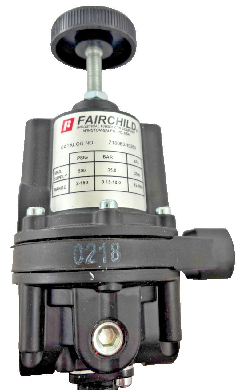 FAIRCHILD Z16063-10263 500PSIG 35.0 BAR 3500KPA REGULATOR, DBL, DIAPHRAGM