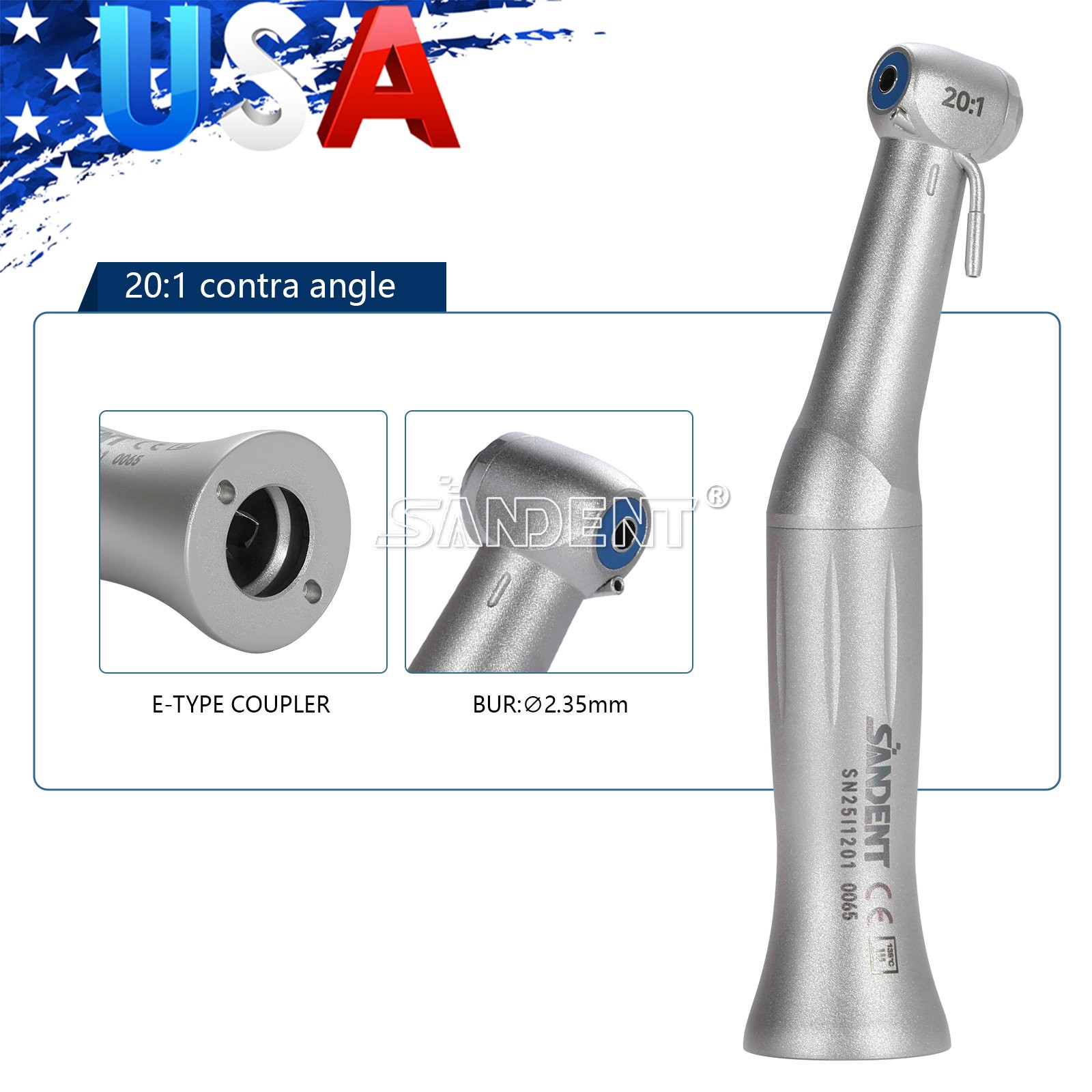 15PC Dental ED3 Endo Tips Tip For Satelec NSK DTE Ultrasonic Scaler Handpiece us