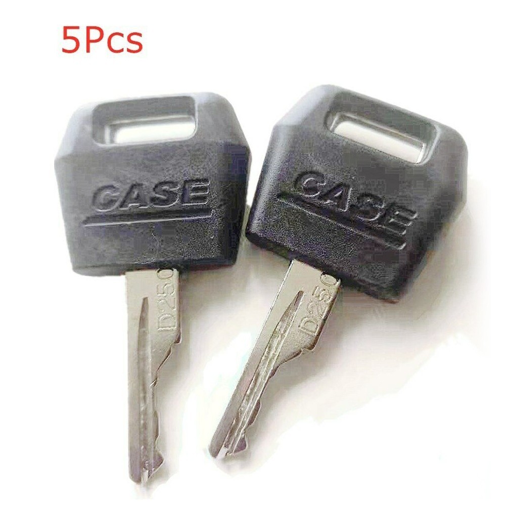 5x Ignition key # D250 A77313 6693241 6709527 For Bobcat Terex, Ditch Witch