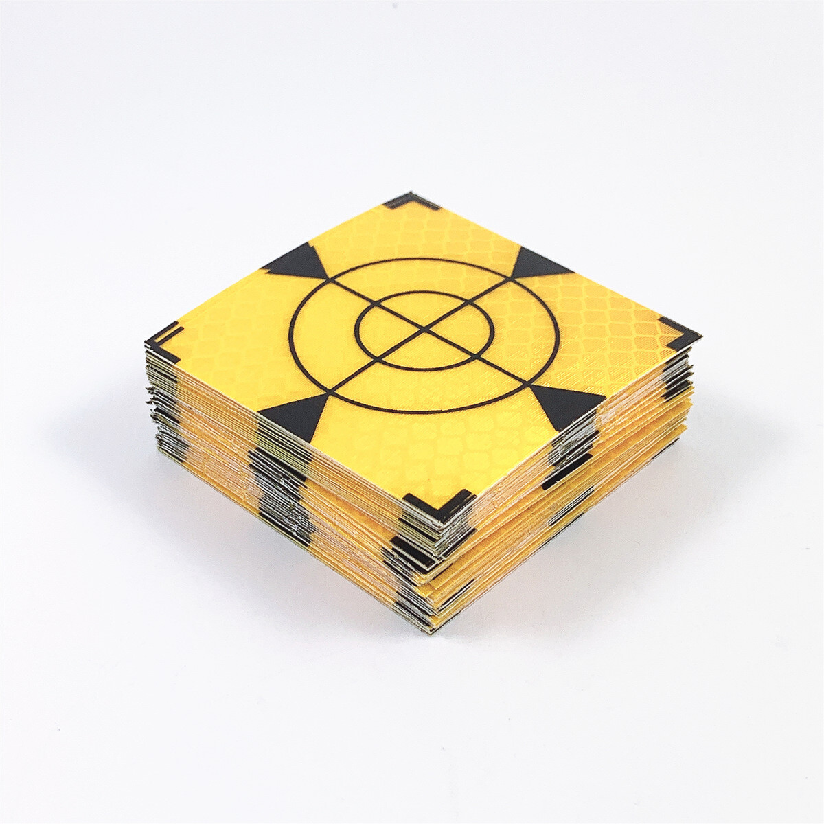 NEW 100PCS Reflector Sheet 50×50mm Sticker tape target total station 1.97×1.97in