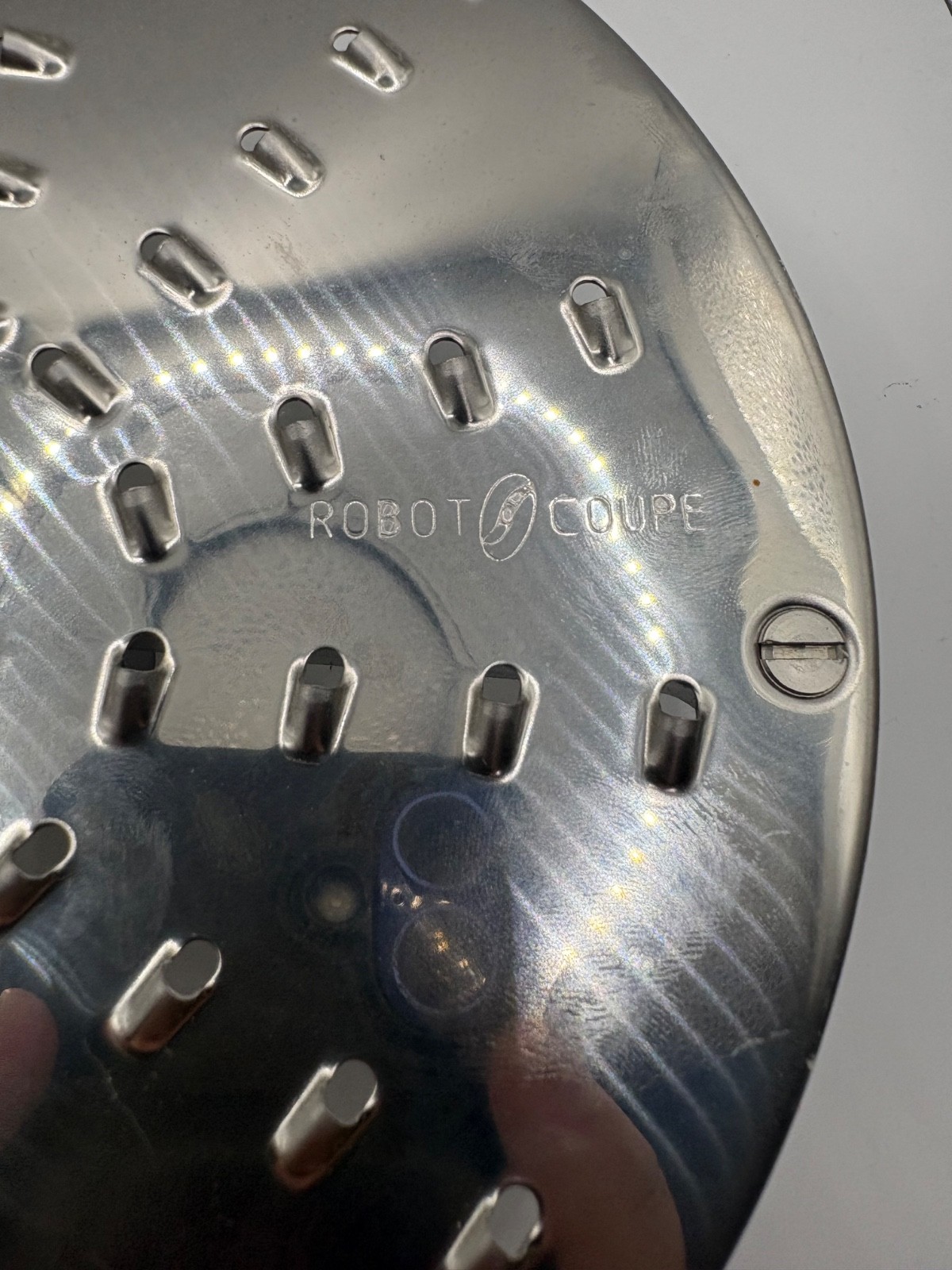 Robot Coupe Grating Disc – RG3 3mm 1/8″ Diameter Food Processor Grater