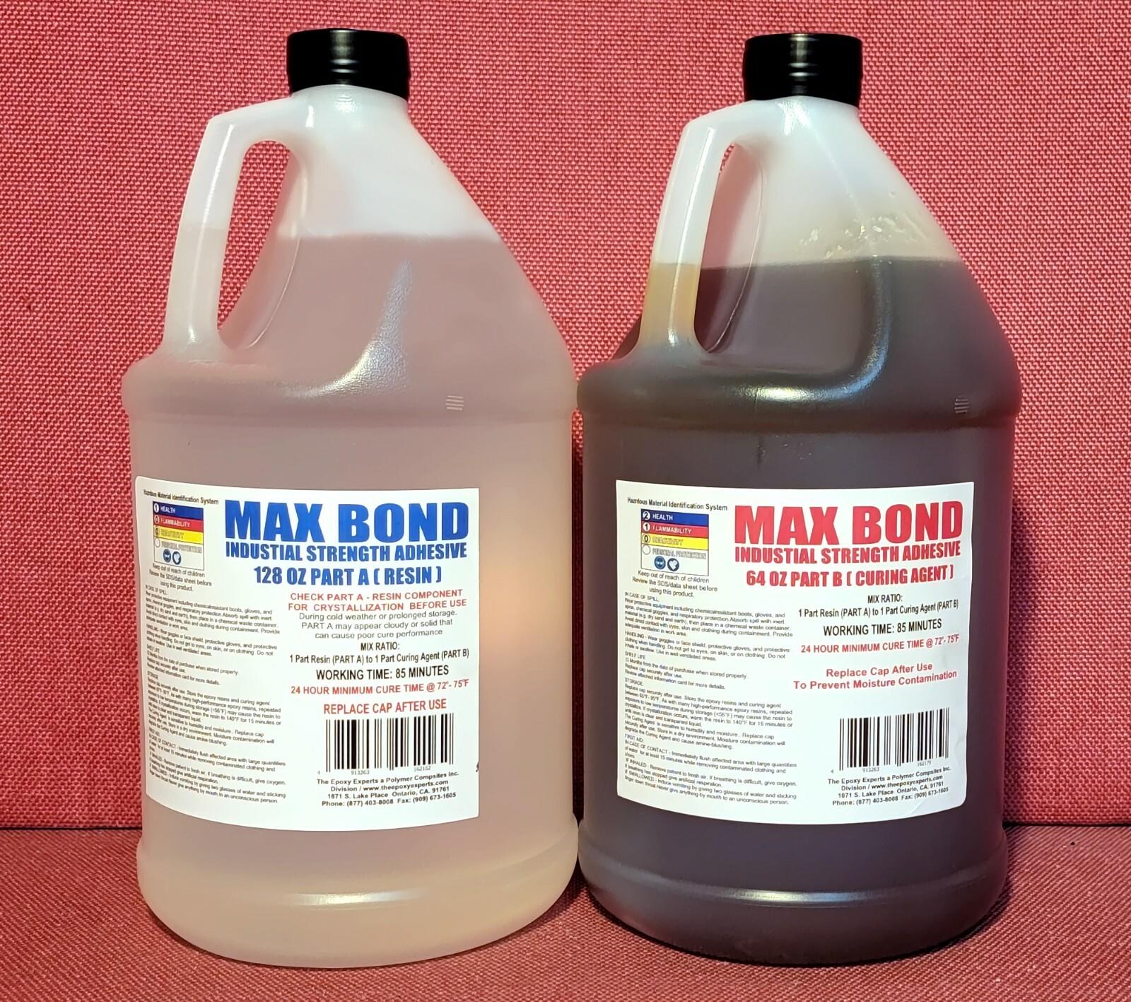 Epoxy Resin High Strength Glue 4 Metals Concrete Wood Plastic -Medium Viscosity