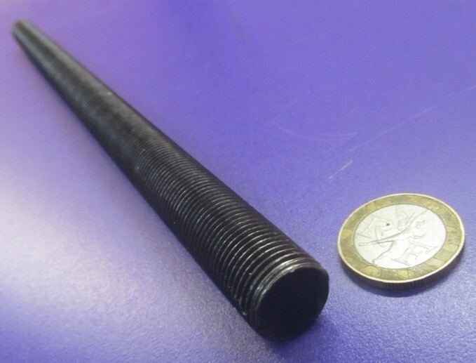 4140 Steel Threaded Rods, Grade B7, RH, 5/8″-18 x 1 Foot Length, Pkg of 2 Unit