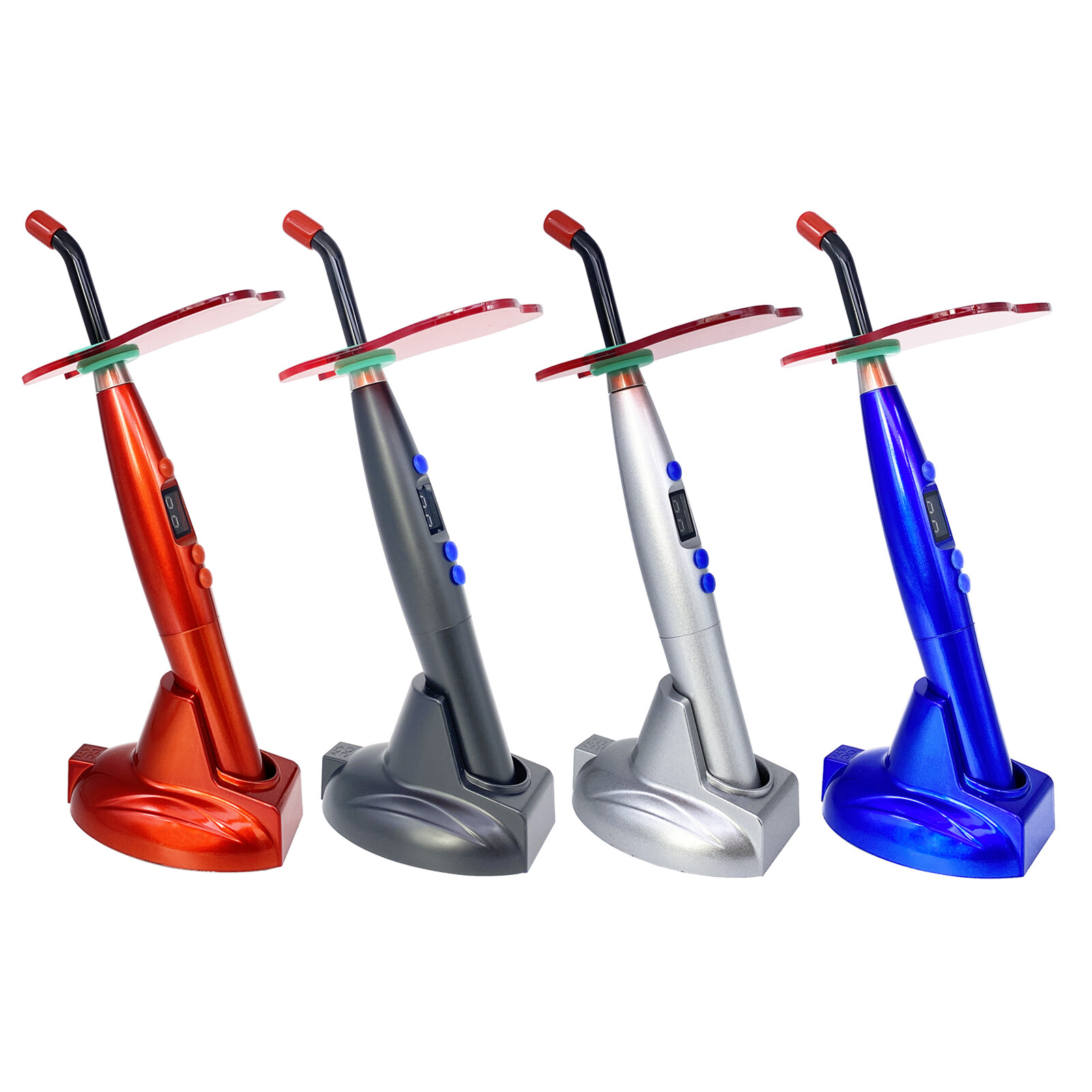 Dental LED Curing Light Lamp Wireless Cordless 5 Second Cure