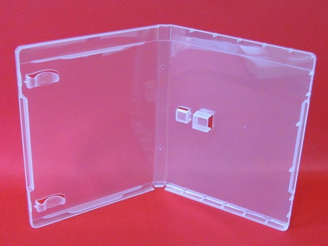 2 NEW TOP QUALITY 14MM USB CASE W/SLEEVE, SUPER CLEAR, BJ01
