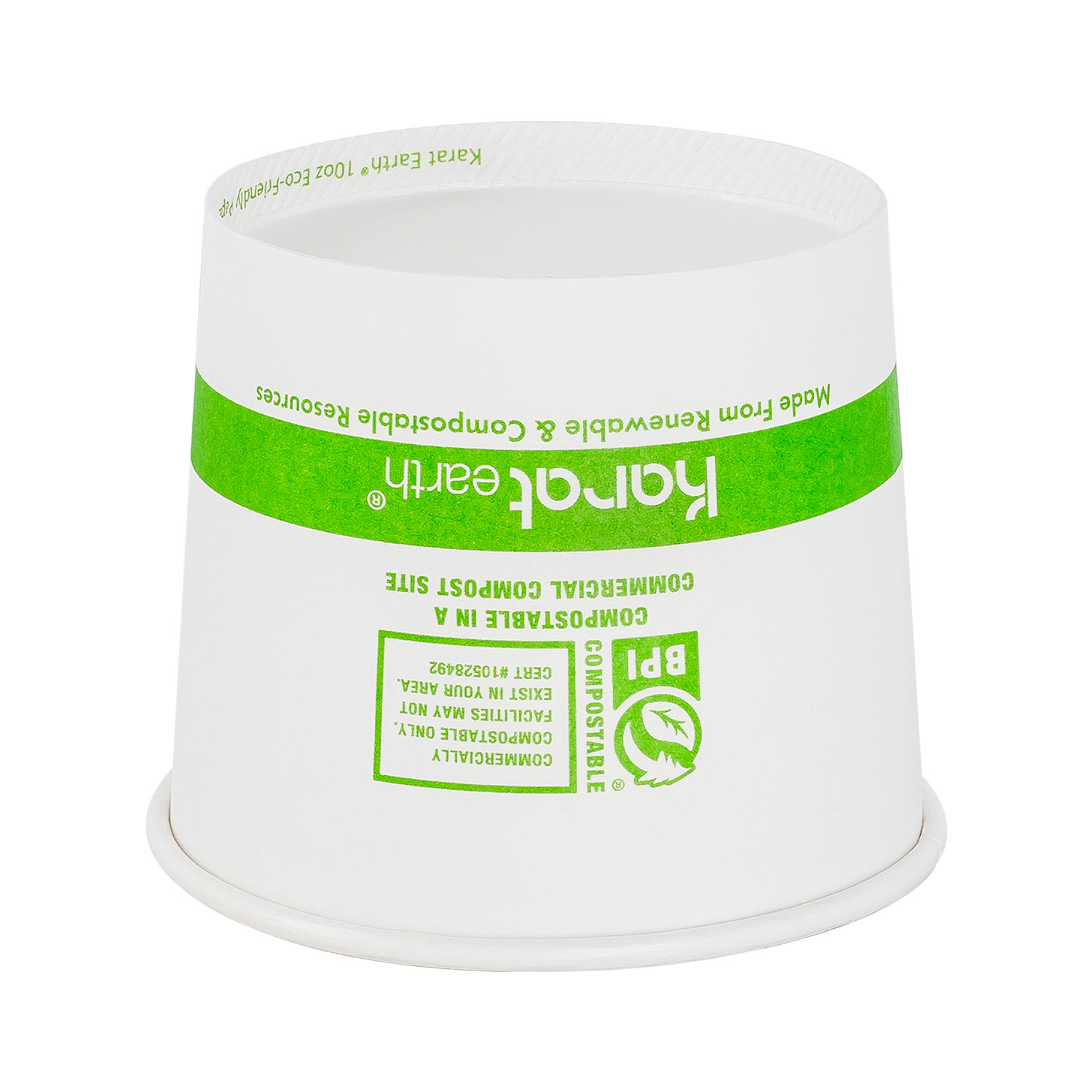 Karat Earth Eco-Friendly 10oz Paper Food Container (90.8mm), Generic – 1,000 ct