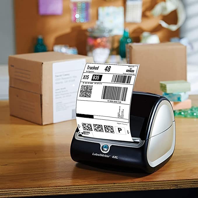 1 ROLL DYMO 1744907 COMPATIBLE SHIPPING LABELS, 4X6, 4XL, 220 LABELS PER ROLL