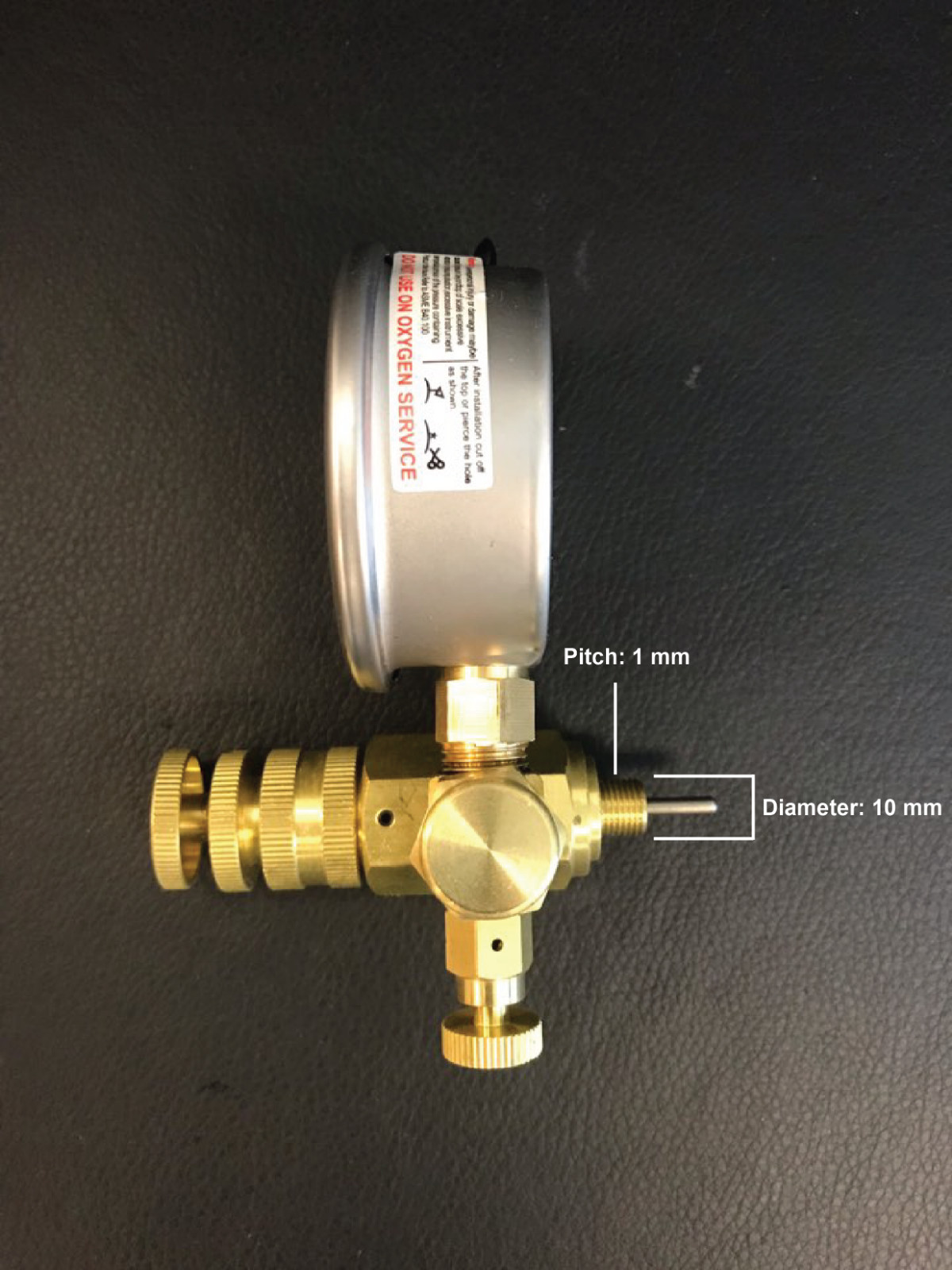 (NEW) Nitrogen Gas Kit w/ Adapter for Hydraulic Hammer: Soosan, Stanley MB-EX…