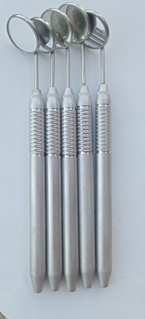 German X5 Dental Mouth Mirror #5 Unique Hollow Handle Dental Instruments Dentist