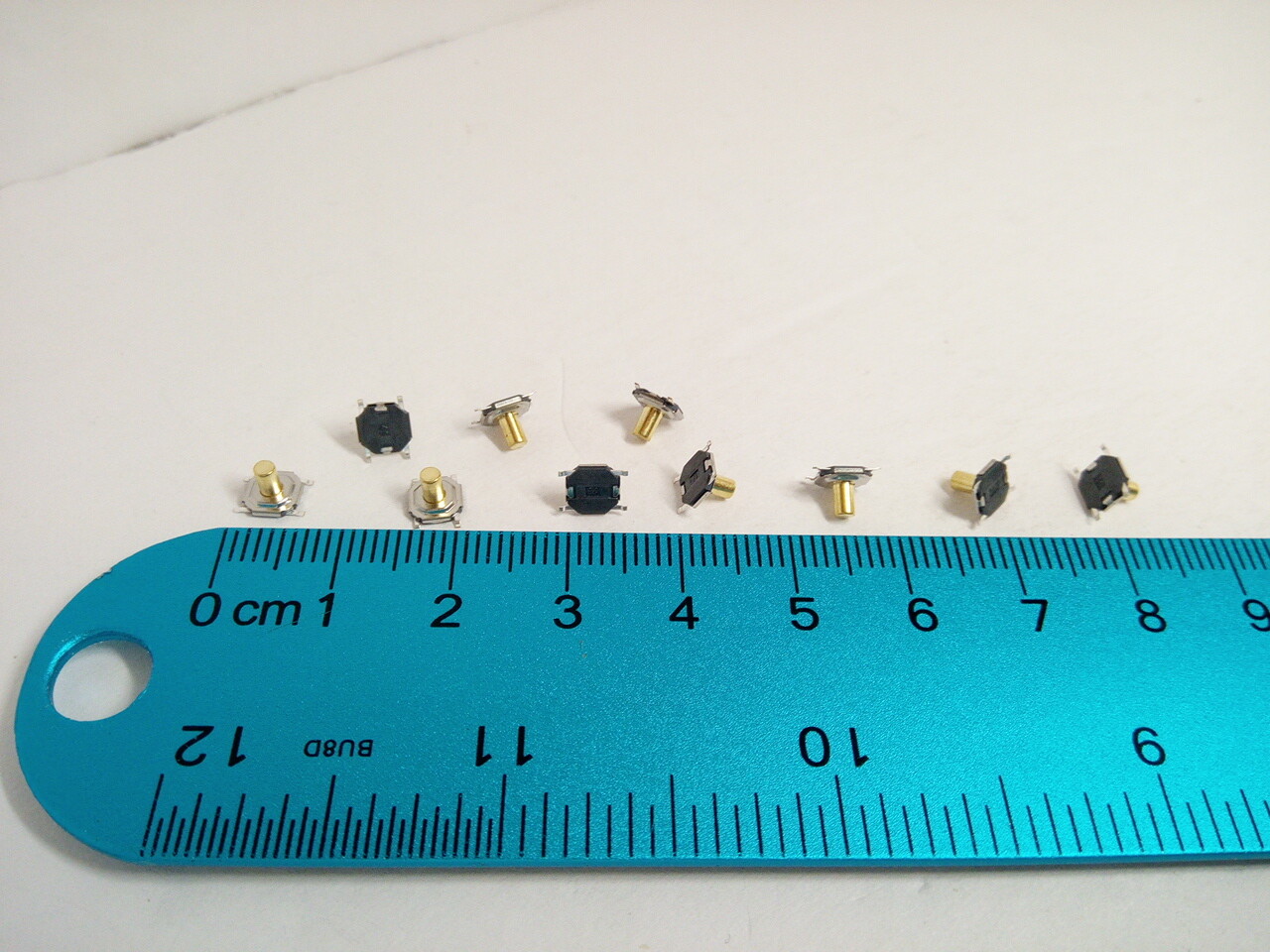 10x Pack Lot 4 x 4 x 4.3 mm Push Touch Tactile Momentary Micro Button Switch SMD