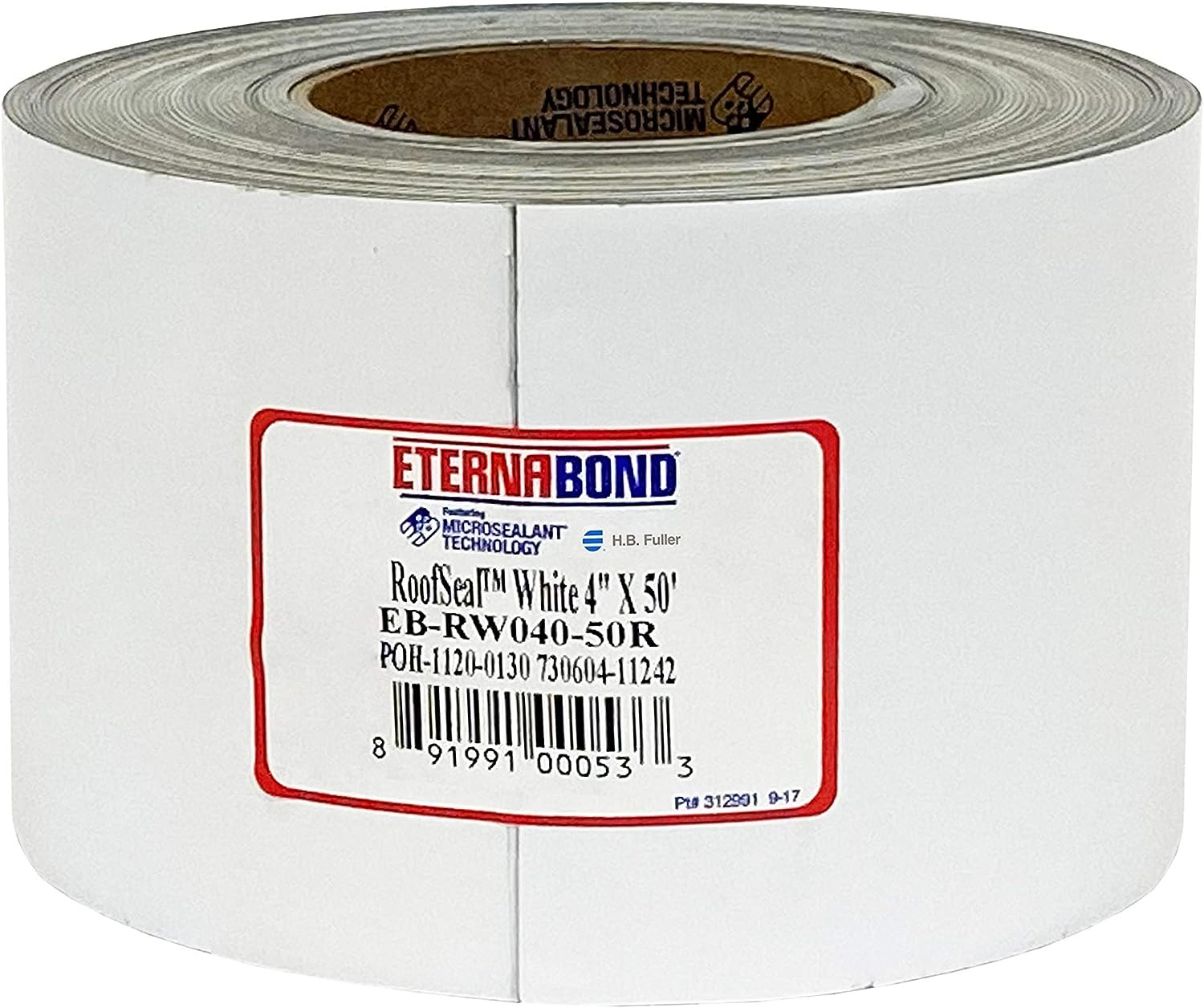 EternaBond RoofSeal White 4 x50 MicroSealant UV Stable RV Roof Seal Repair Tape