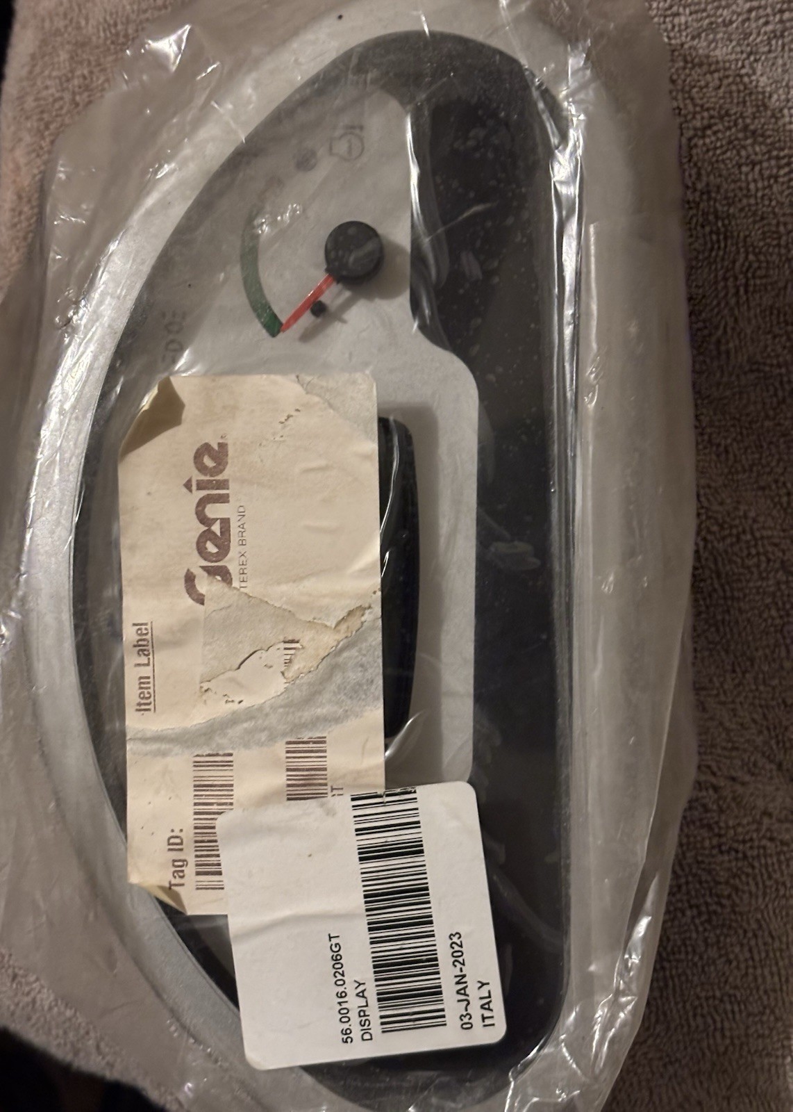 Genie display/cluster assembly GTH3007 GTH2506 GTH5519