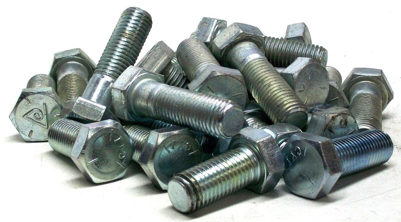 NOS MIXED LOT (30+) 22MM, 7/8, 3/4 & 5/8 HHCS VARIOUS LENGTHS MK