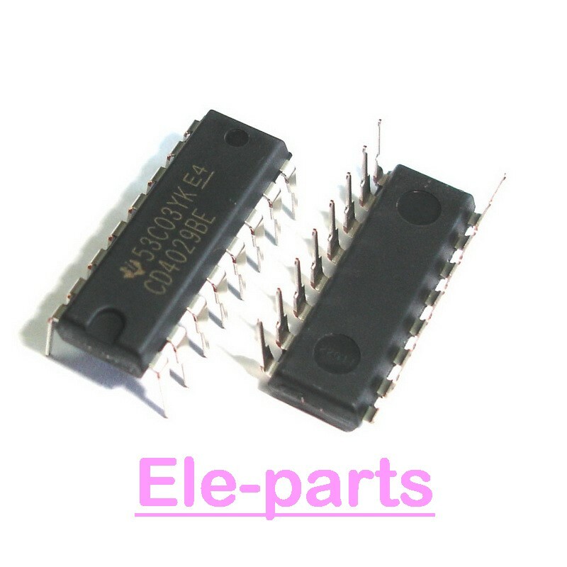 50 PCS CD4029BE DIP-16 CD4029 CMOS Presettable Up/Down Counter Chip IC