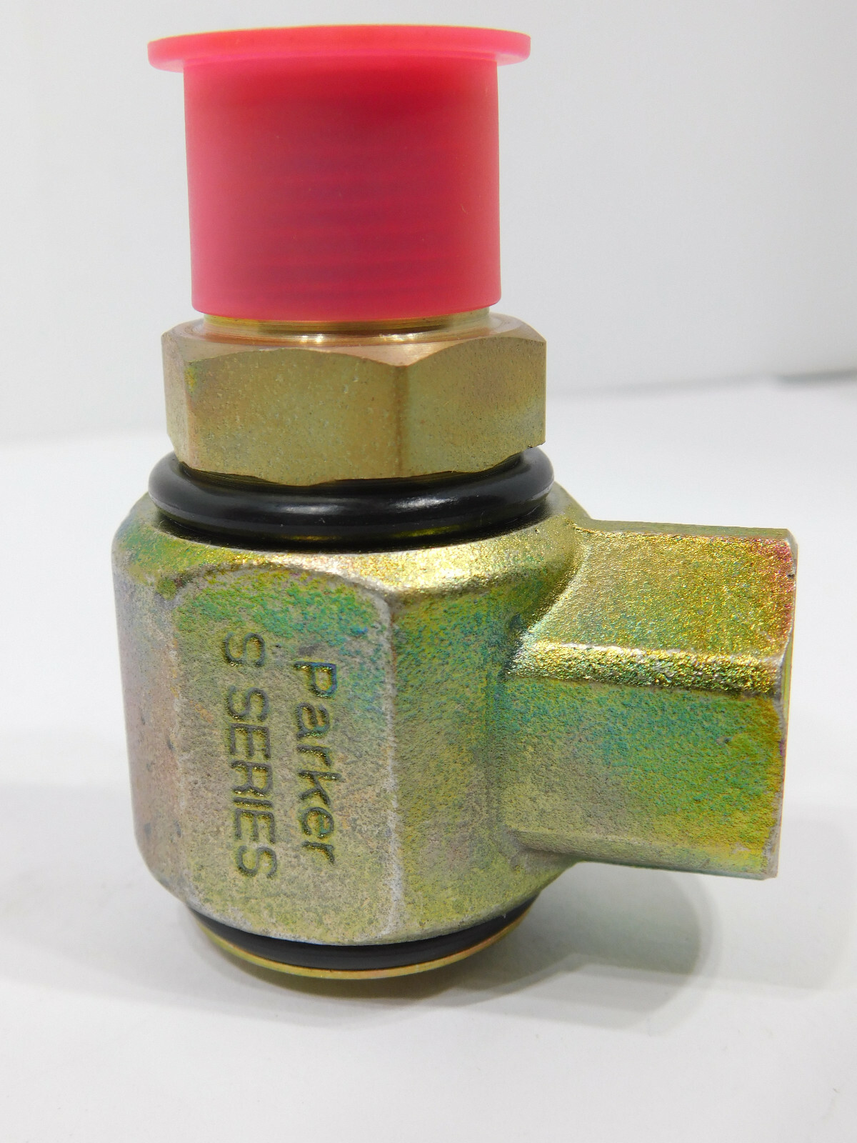 Parker S2102-8-8 Hydraulic Swivel Assembly 1/2″ NPT 90 Deg S Series Fitting