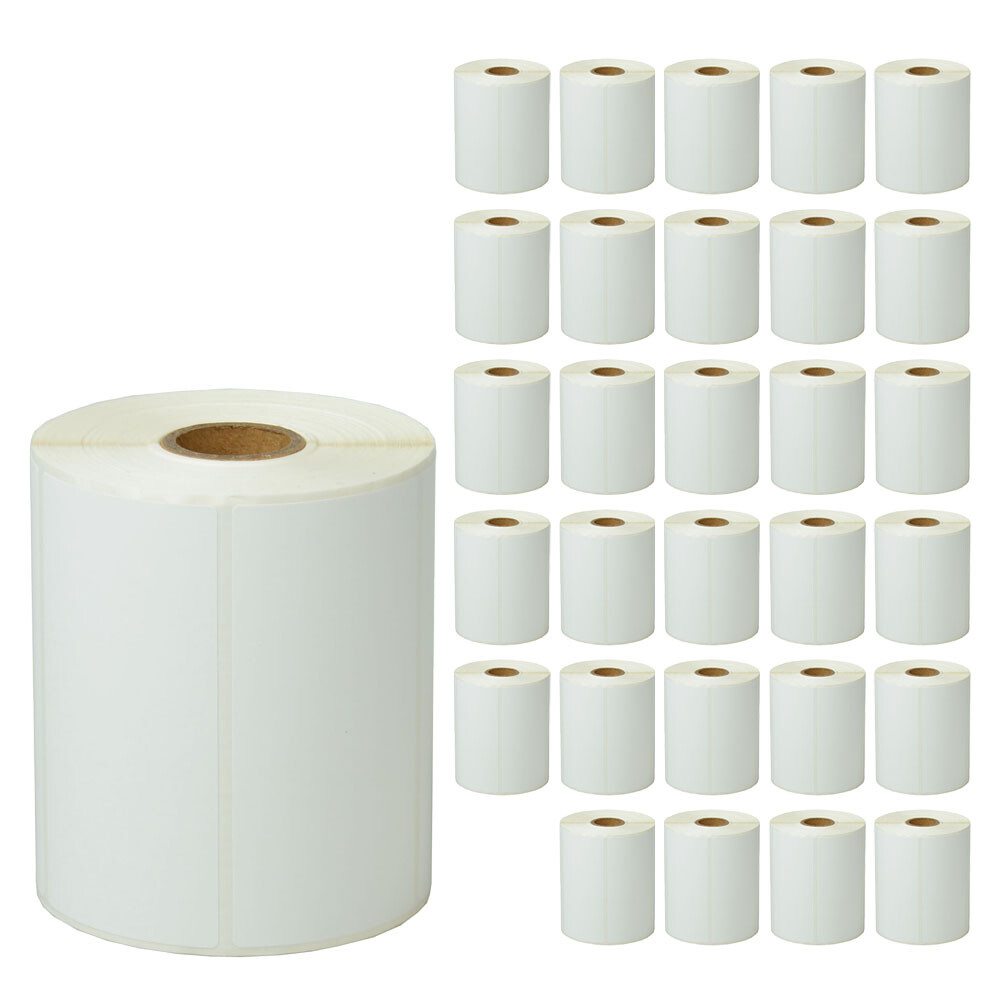 4X2 Direct Thermal 750 Labels Per Roll 4″X2″ For Zebra LP ZP GX LP2844 GC420T